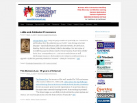 dmcommunity.org Webseite Vorschau