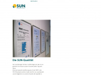 sun-logistics.de Webseite Vorschau