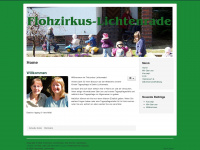 flohzirkus-lichtenrade.de Webseite Vorschau