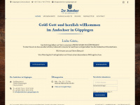 andechser-goeppingen.de Webseite Vorschau