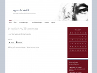 rechtskritik.wordpress.com Webseite Vorschau