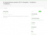 gewächshaus-info.de Webseite Vorschau