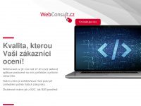 webconsult.cz Webseite Vorschau