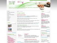 ibis-cms.cz Webseite Vorschau