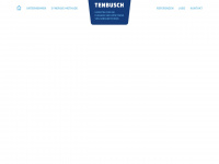 tenbusch.net Webseite Vorschau