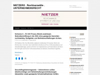 nietzer.info Webseite Vorschau
