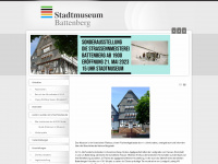 stadtmuseum-battenberg.de Webseite Vorschau