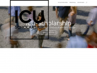 icu-scholarship.com Webseite Vorschau