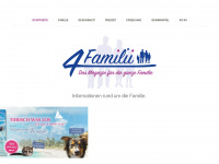 4familii.de Webseite Vorschau