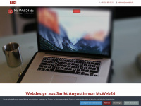 mcweb24.de Webseite Vorschau