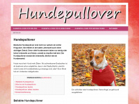 hundepullover.org Webseite Vorschau