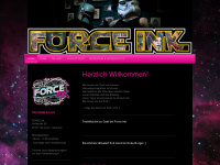 force-ink.de Webseite Vorschau