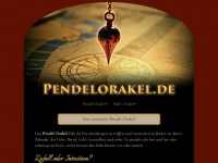 pendelorakel.de Webseite Vorschau