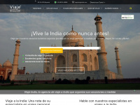 viajeindia.com Webseite Vorschau