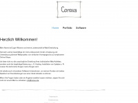 caraus.io Webseite Vorschau