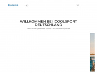 icoolsport.de Webseite Vorschau