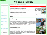 wildau-internet.de Webseite Vorschau