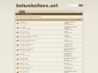 holzschnitzen.net Webseite Vorschau