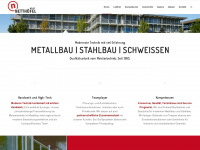 metall-netthoefel.de Webseite Vorschau