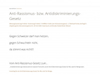 antirassismusgesetzschweiz.ch Webseite Vorschau