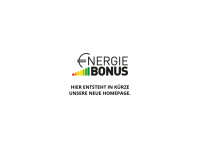 energiebonus.at Webseite Vorschau