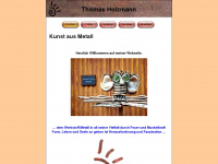 kunstausmetall.info Webseite Vorschau