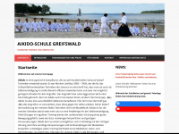 aikido-greifswald.de Webseite Vorschau