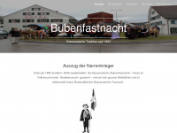 bubenfastnacht.ch Webseite Vorschau