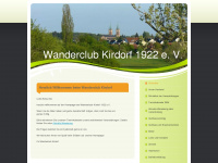 wanderclub-kirdorf.de Webseite Vorschau