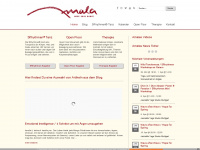 amala-dance.com Webseite Vorschau