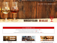 whiskyhalle.de Webseite Vorschau