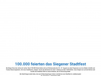 siegener-stadtfest.de Webseite Vorschau