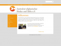 zahs.eu Webseite Vorschau