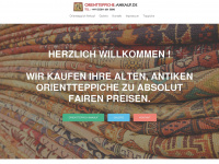 ankauf-orientteppich-online.de Webseite Vorschau
