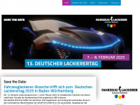 deutscher-lackierertag.de Webseite Vorschau
