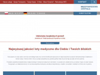 centrala-lotow-sanitarnych.pl Webseite Vorschau