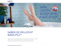 loceryl.at Webseite Vorschau