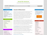 portal-fuer-senioren.com Webseite Vorschau