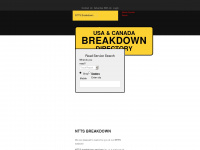 nttsbreakdown.ca Webseite Vorschau