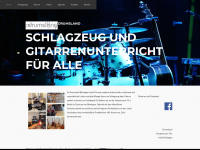 schlagzeugunterricht-basel.ch Webseite Vorschau