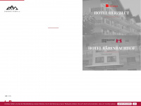 saalbach-hotels.com Webseite Vorschau