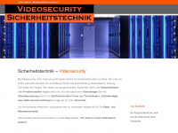 video-security.net Webseite Vorschau