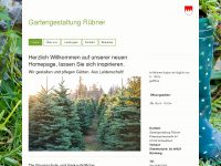 gartengestaltung-ruebner.de Webseite Vorschau