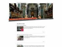 kloster-osek.info Webseite Vorschau