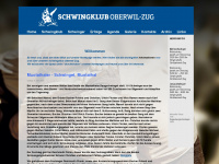 schwingklub-oberwilzug.ch Webseite Vorschau
