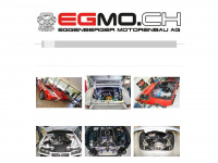 egmo-racing.ch Webseite Vorschau