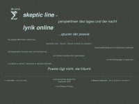 skepticline.ch Webseite Vorschau
