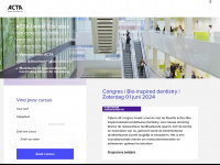 acta-de.nl Webseite Vorschau