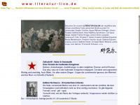 literatur-salon.net Webseite Vorschau