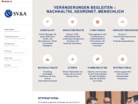 sva-eng.ch Webseite Vorschau